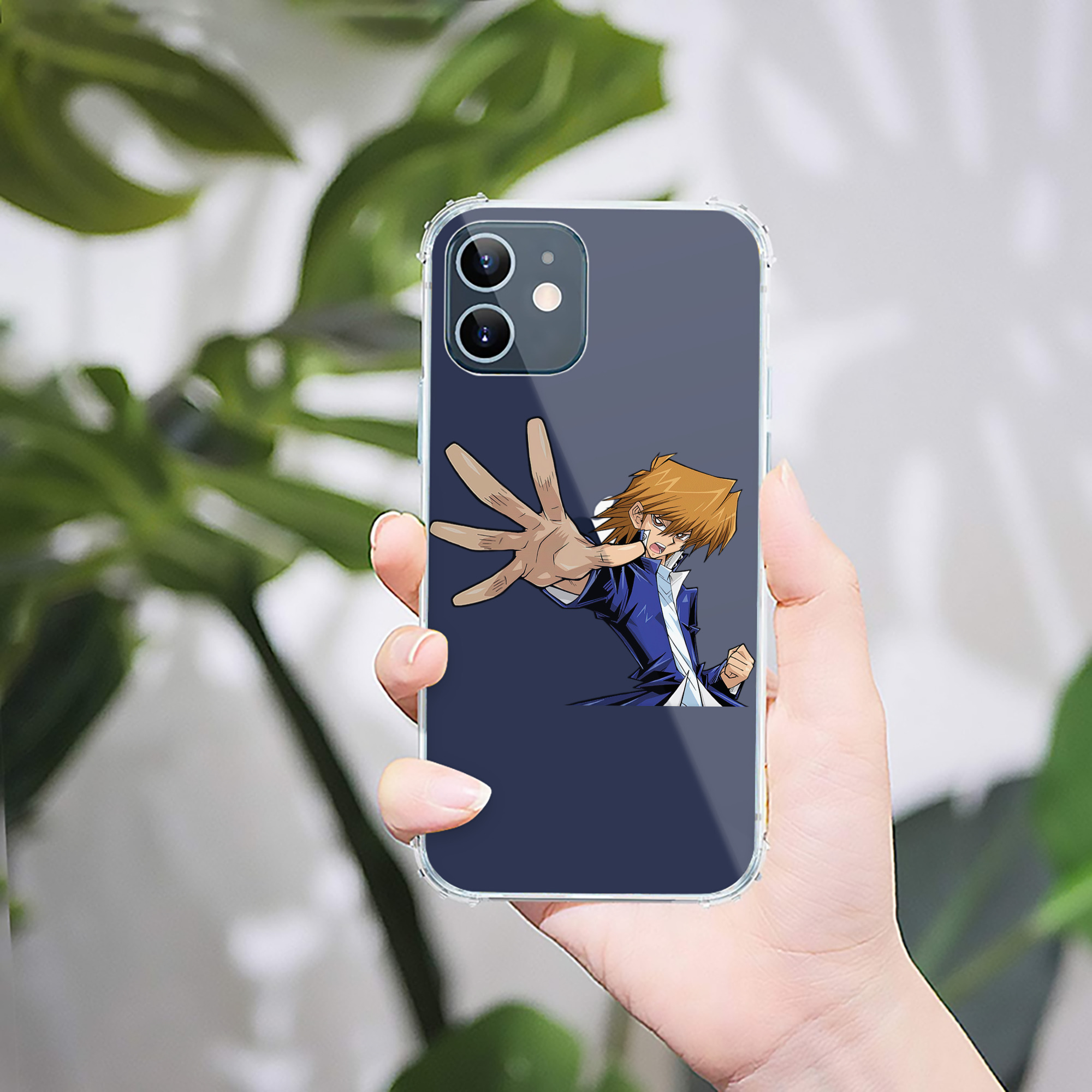 （画像用） 遊☆戯☆王 Yu-Gi-Oh! 【iPhone 12シリーズ対応】透明スマホケース（クリアソフトケース）